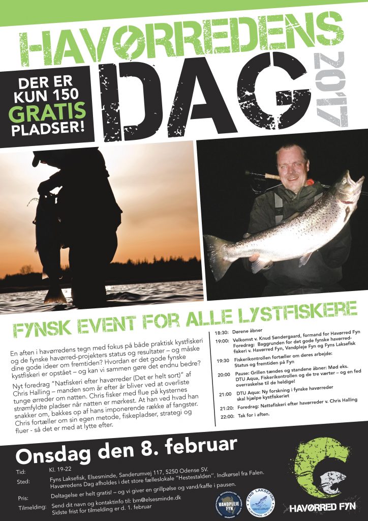 havørredens dag havørred fiskeri havørredfiskerei kystfiskeri meerforelle sea trout fyn event lystfiskeri